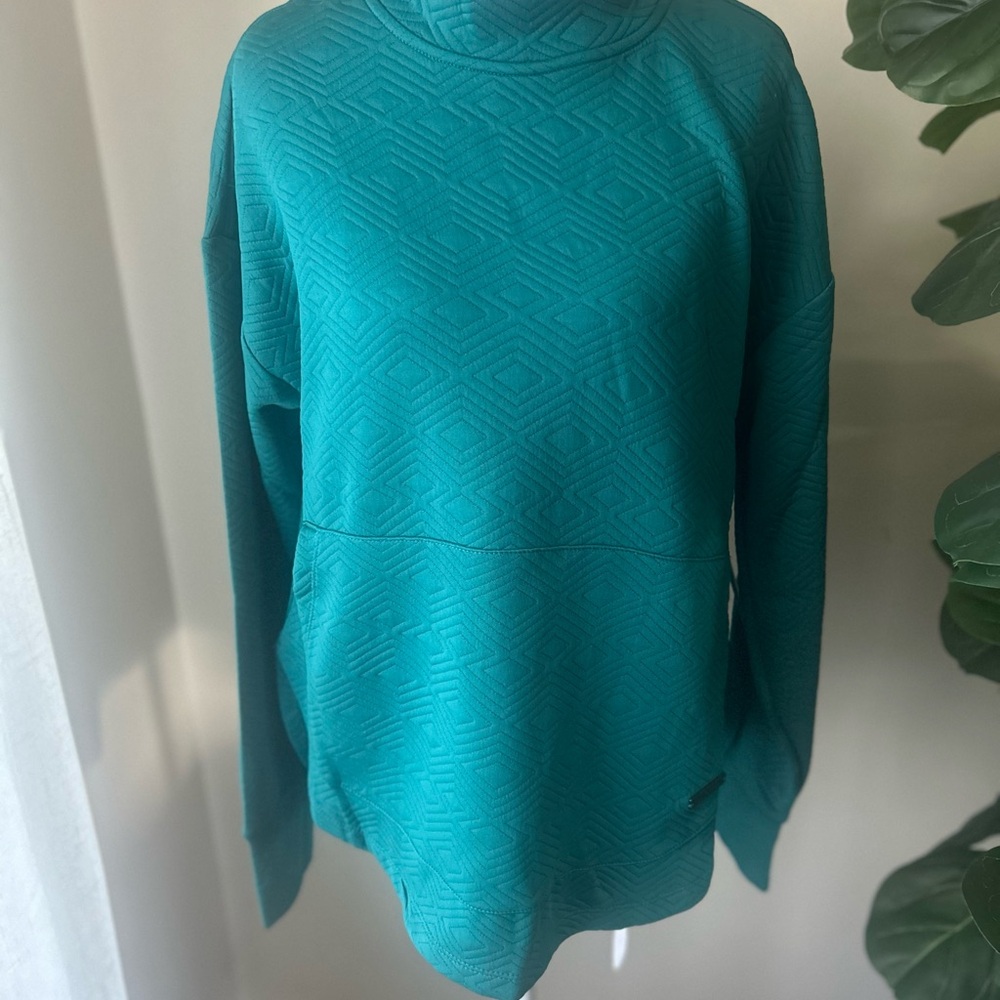 Nine West Turquoise Cowl Neck Sweater